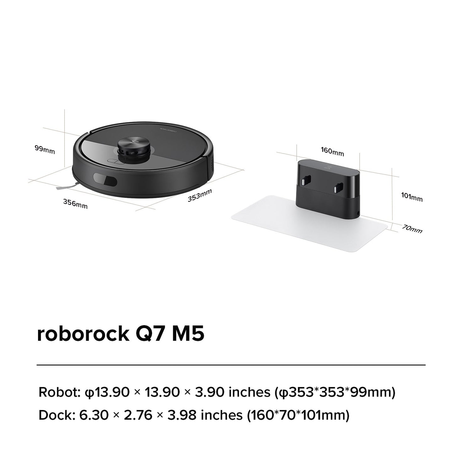 Roborock Q7 M5 Robot Vacuum and Mop-Upgraded from Q7 Max