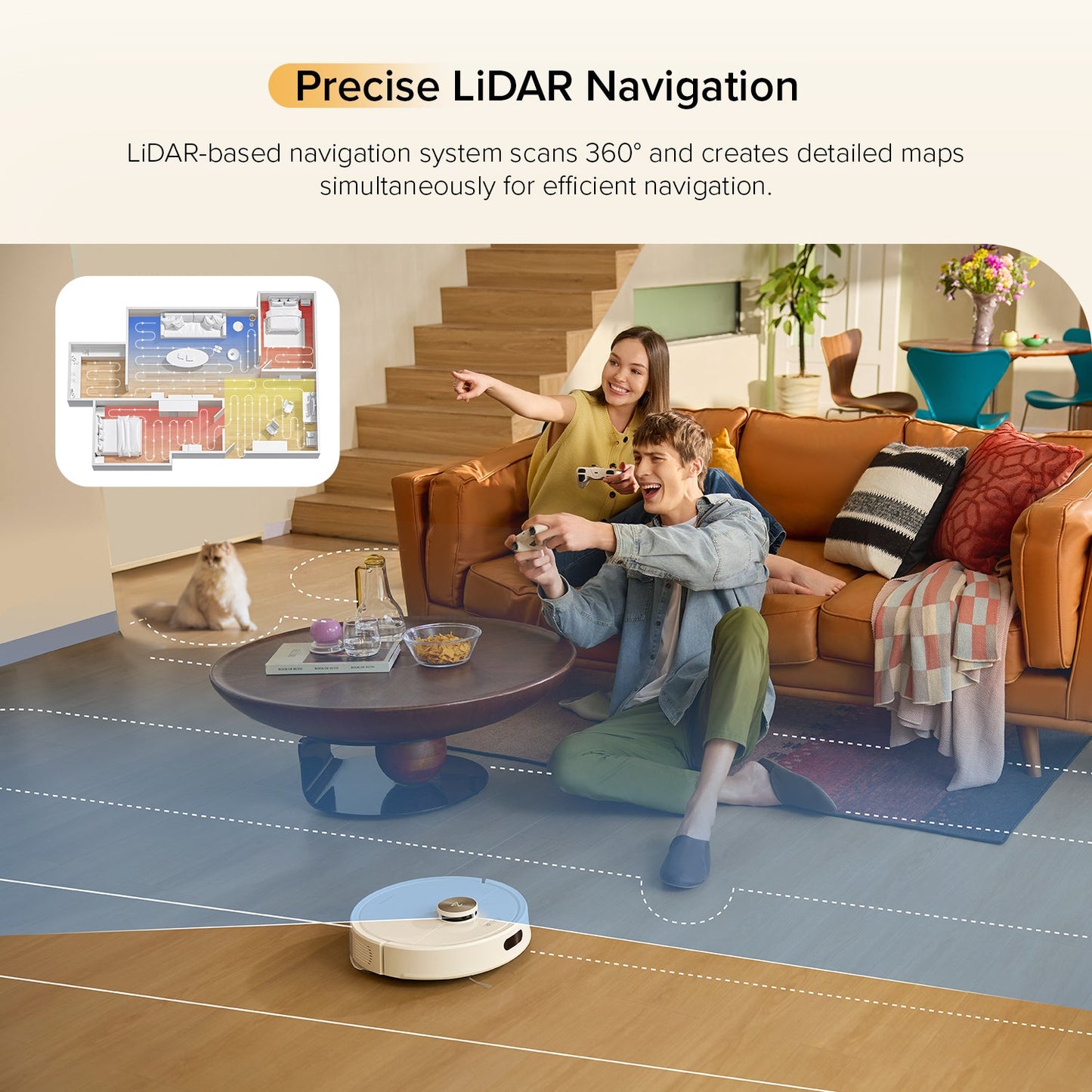 Roborock Q7 M5 Robot Vacuum and Mop-Upgraded from Q7 Max